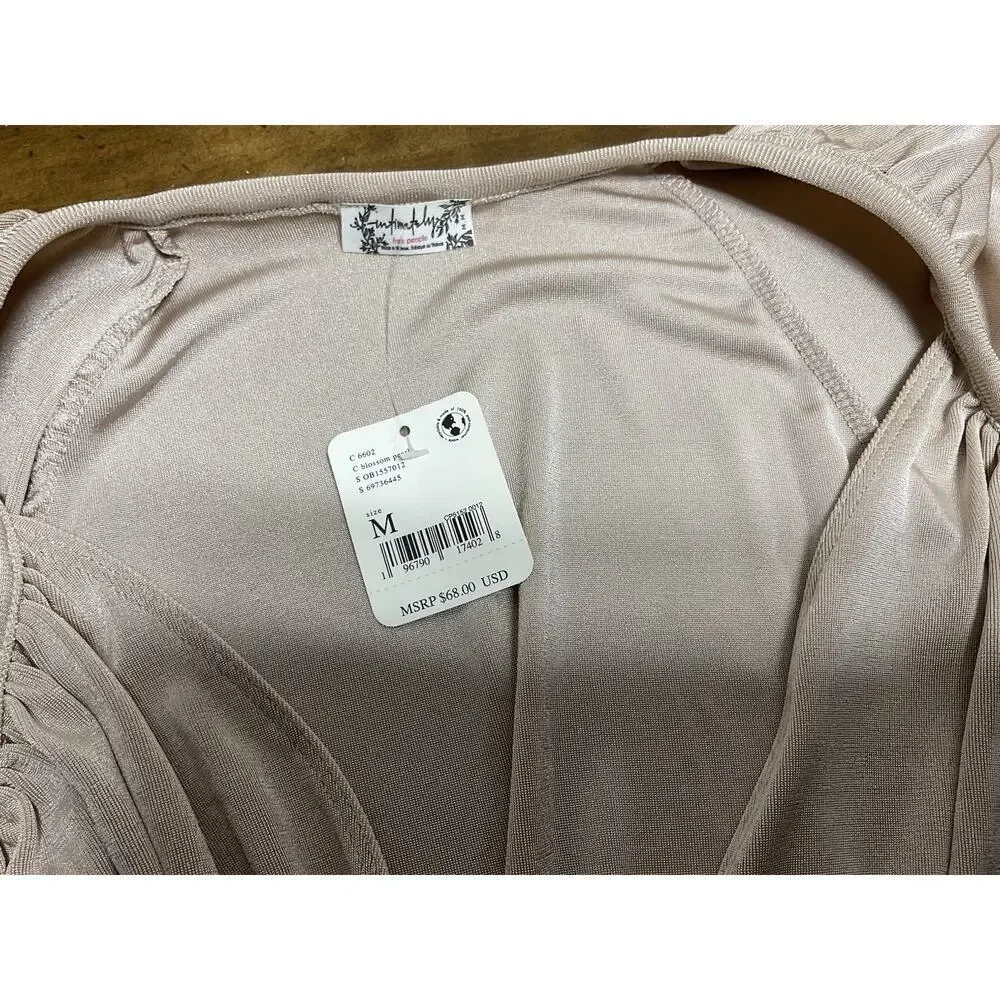 NWT Intimately Free People In Your Arms Bodysuit- Blossom Pearl Size Medium